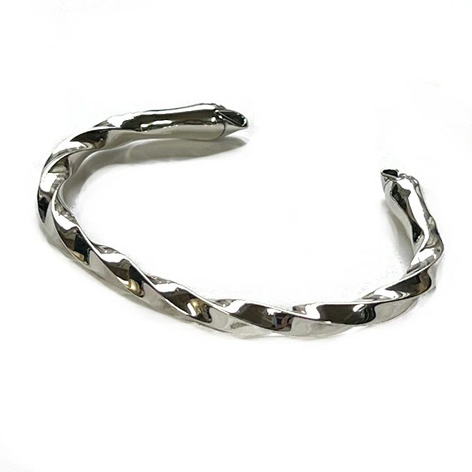 LARRY SMITH EAGLE DOUBLE FACE TWIST BANGLE | LOCKSTOCK/STLIKE