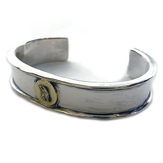 LARRY SMITH EDGED EAGLE HEAD BRACELET | LOCKSTOCK/STLIKE