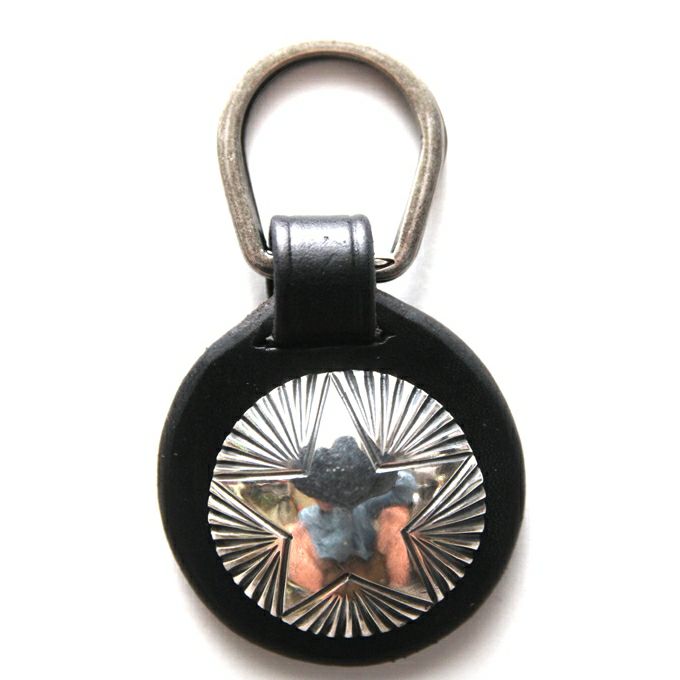 希少 LARRY SMITH ラリースミス KEY FOB キーリング ブラック 希少 LARRY SMITH ラリースミス KEY FOB キーリング ブラック