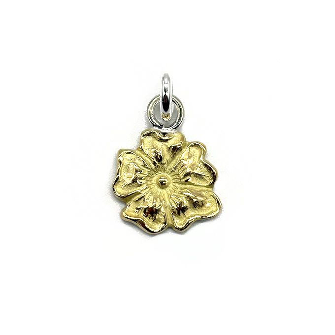 LARRY SMITH 18K GOLD ROSE PENDANT ( LARGE ) | LOCKSTOCK/STLIKE