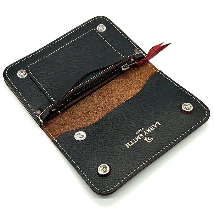LARRY SMITH EMBOSSED TRUCKERS WALLET SMALL 