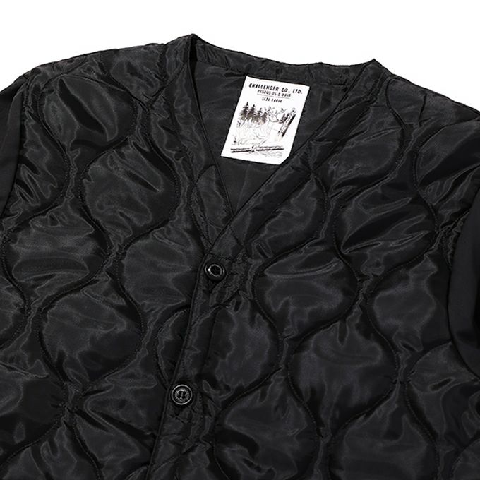 CHALLENGER キルティングレイヤーシャツ CHALLENGER / QUILTING LAYER SHIRT