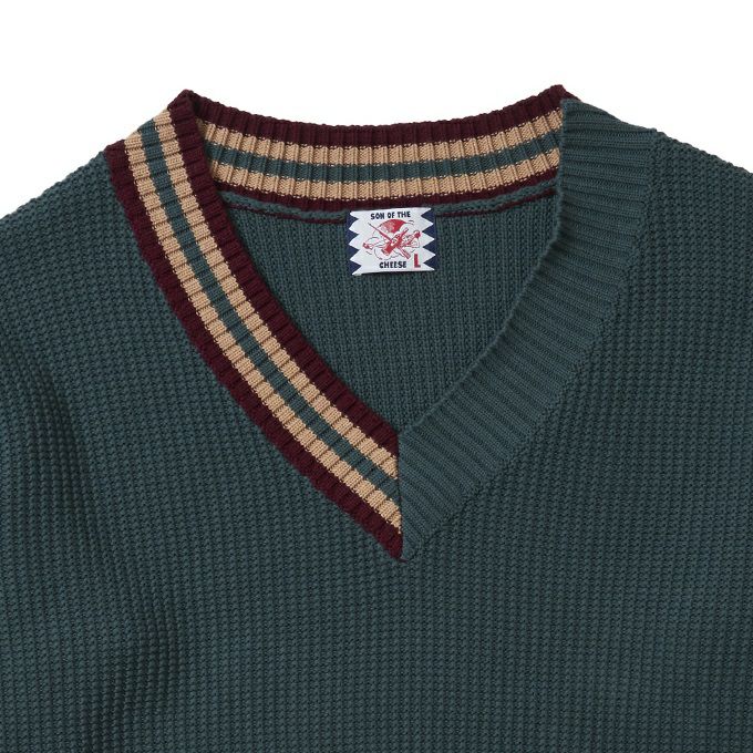 SON OF THE CHEESE Asymmetry V Knit | LOCKSTOCK/STLIKE