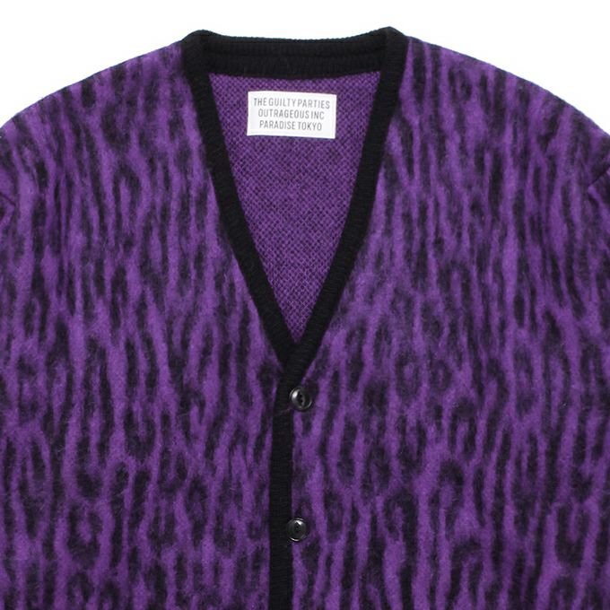 WACKO MARIA LEOPARD MOHAIR CARDIGAN ( TYPE-2 ) | LOCKSTOCK/STLIKE