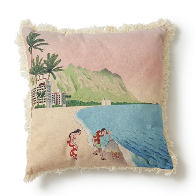 SON OF THE CHEESE Tropical drinks Cushion | LOCKSTOCK/STLIKE