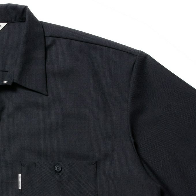 COOTIE PRODUCTIONS GLEN CHECK T/W WORK S/S SHIRT | LOCKSTOCK/STLIKE