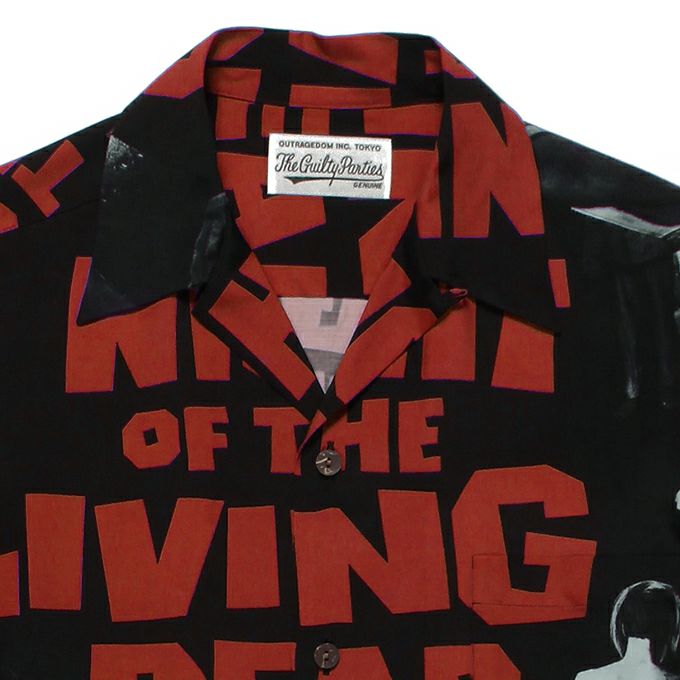 WACKO MARIA NIGHT OF THE LIVING DEAD / HAWAIIAN SHIRT | LOCKSTOCK/STLIKE