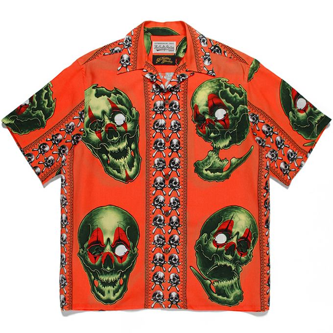 WACKO MARIA 56 TATTOO STUDIO / S/S HAWAIIAN SHIRT ( TYPE-1