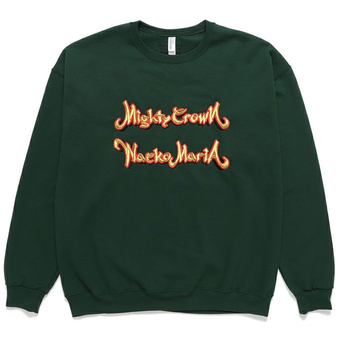 WACKO MARIA MIGHTY CROWN / CREW NECK SWEAT SHIRT ( TYPE-1 ) |  LOCKSTOCK/STLIKE