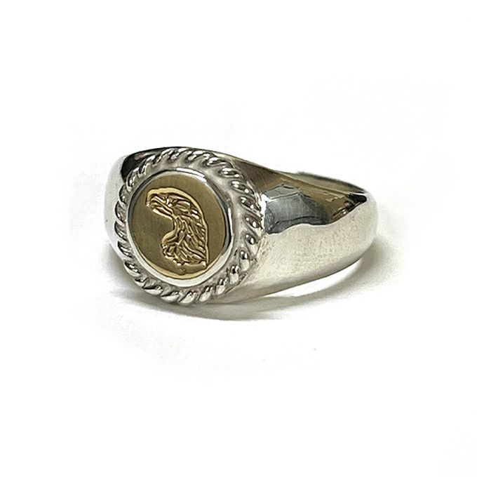 SILVER/18K GOLD