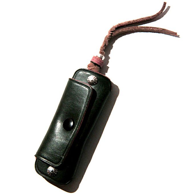 LARRY SMITH U.K.SADDLE LEATHER FLAP KEY FOB | LOCKSTOCK/STLIKE