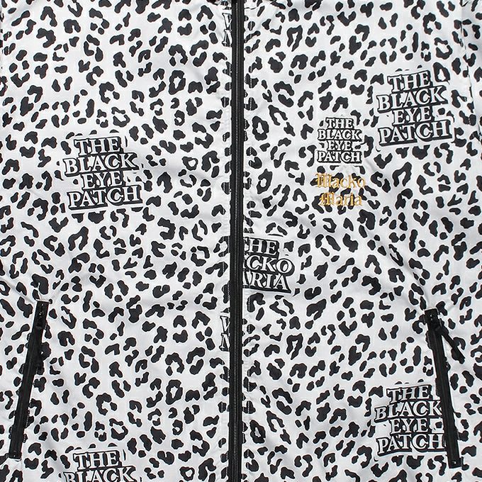 WACKO MARIA BLACK EYE PATCH / LEOPARD TRACK JACKET ( TYPE-1