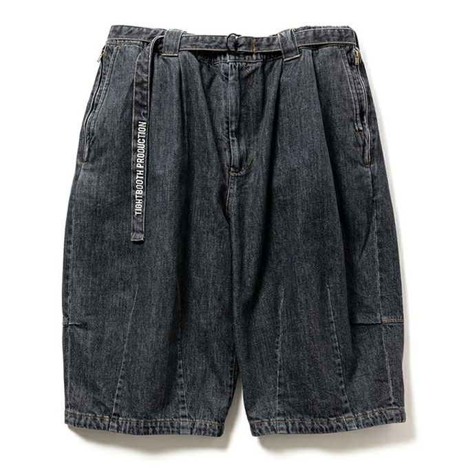 TIGHTBOOTH PRODUCTION DENIM BIG SHORTS | LOCKSTOCK/STLIKE