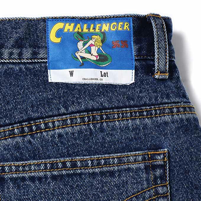 CHALLENGER ICE WASHED DENIM PANTS | LOCKSTOCK/STLIKE