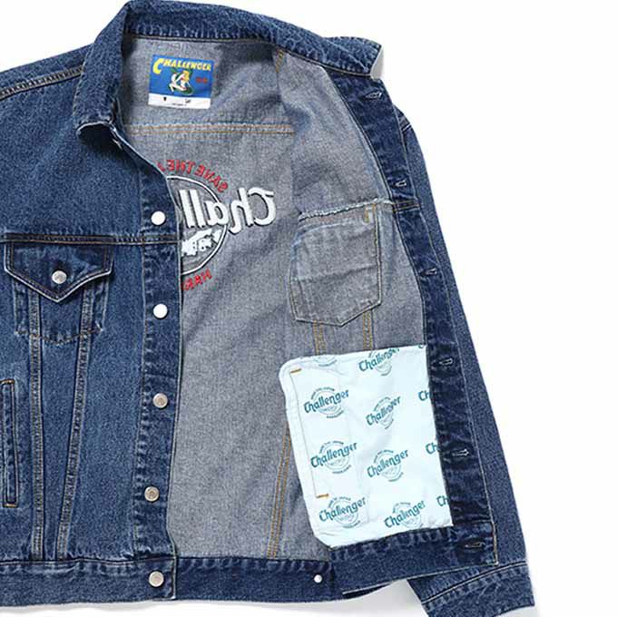 ジャケット・アウター CHALLENGER ICE WASHED PATCH DENIM JACKET CHALLENGER ICE WASHED PATCH DENIM JACKET | LOCKSTOCK/STLIKE