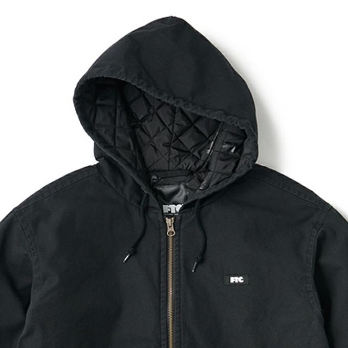 FTC, WASHED CANVAS HOODED JACKET
