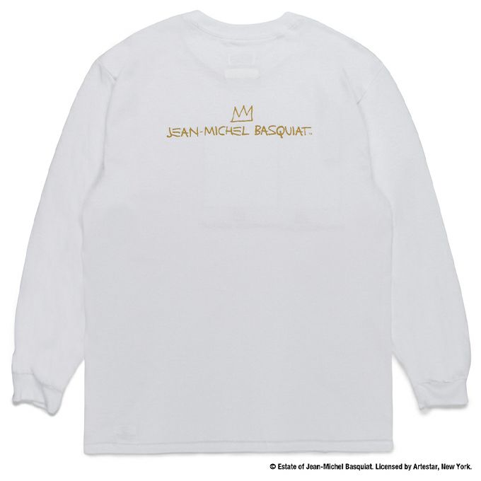 WACKO MARIA JEAN-MICHEL BASQUIAT / CREW NECK LONG SLEEVE T-SHIRT