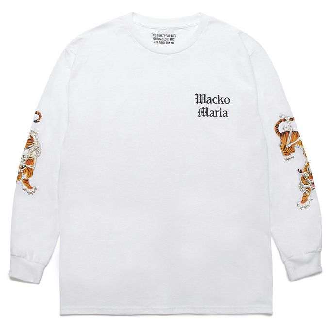 WACKO MARIA TIM LEHI / CREW NECK LONG SLEEVE T-SHIRT ( TYPE-2 