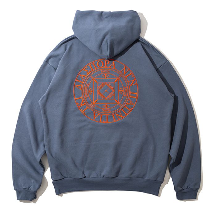 DIASPORA SKATEBOARDS Embroidered Magic Circle Hooded Sweatshirt 