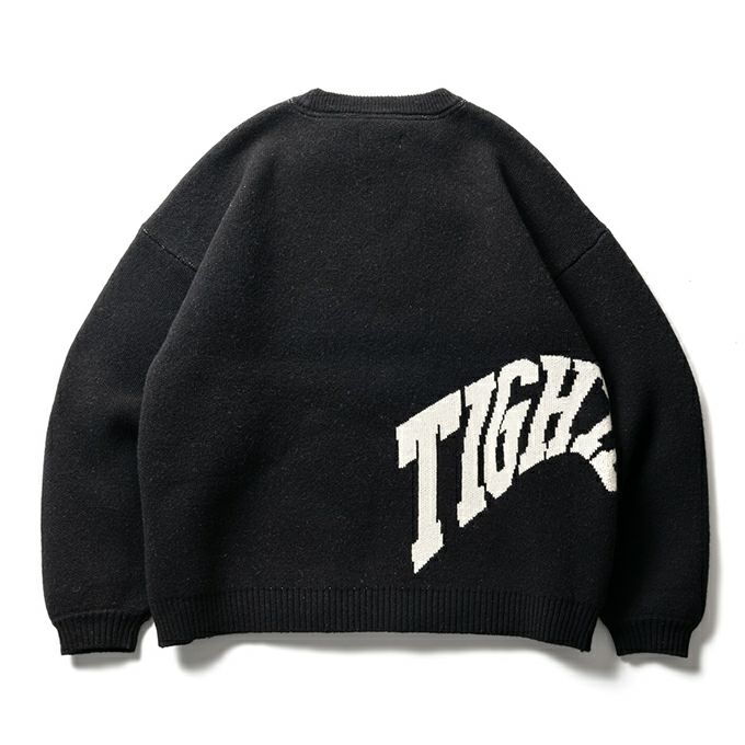 TIGHTBOOTH PRODUCTION ACID LOGO KNIT SWEATER | LOCKSTOCK/STLIKE