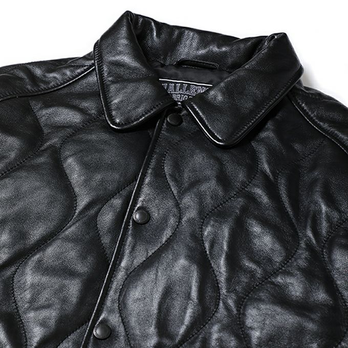 CHALLENGER QUILTING LEATHER JACKET | LOCKSTOCK/STLIKE