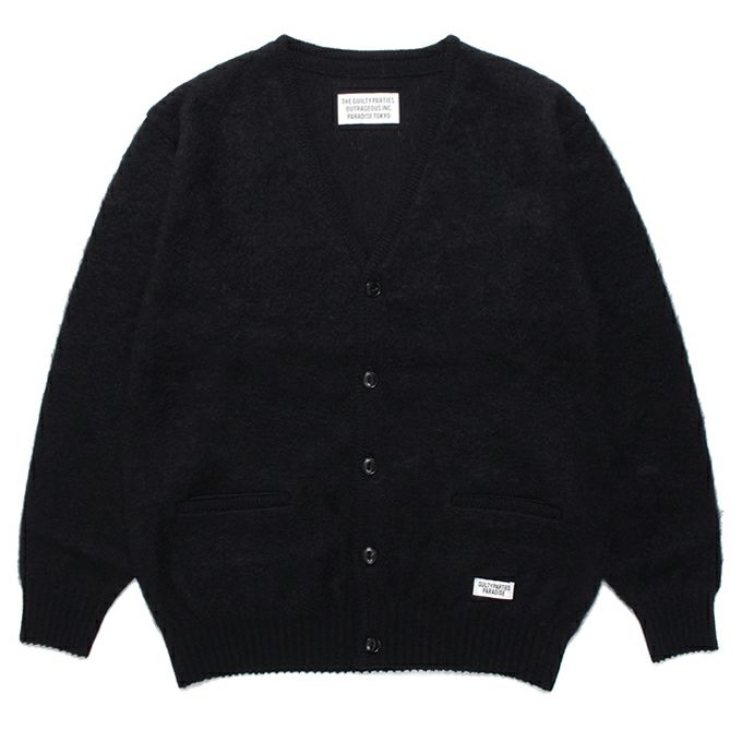 Mohair Knit Cardigan - WACKO MARIA (ワコマリア) - tops