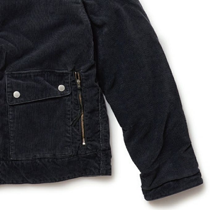 黒L CAPTAINS HELM CORDUROY BOA JKT | forext.org.br