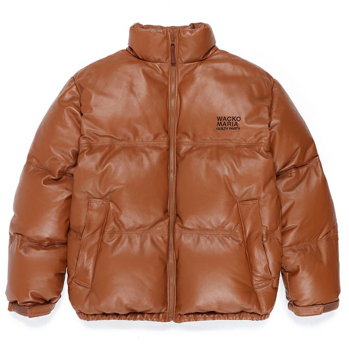 WACKO MARIA LEATHER DOWN JACKET ( TYPE-2 ) | LOCKSTOCK/STLIKE