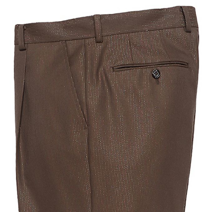 WACKO MARIA DORMEUIL / GLITTER PLEATED TROUSERS ( TYPE-2