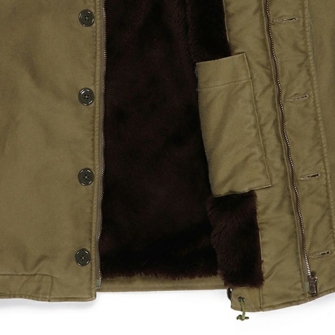 WACKO MARIA 22FW N-1 DECK JACKET KHAKI | wise.edu.pk