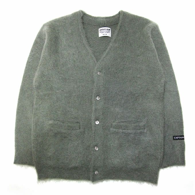 CAPTAINS HELM】HEAVY MOHAIR CARDIGAN さみしい