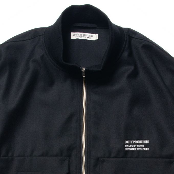 COOTIE PRODUCTIONS WOOL SAXONY TRACK JACKET | LOCKSTOCK/STLIKE