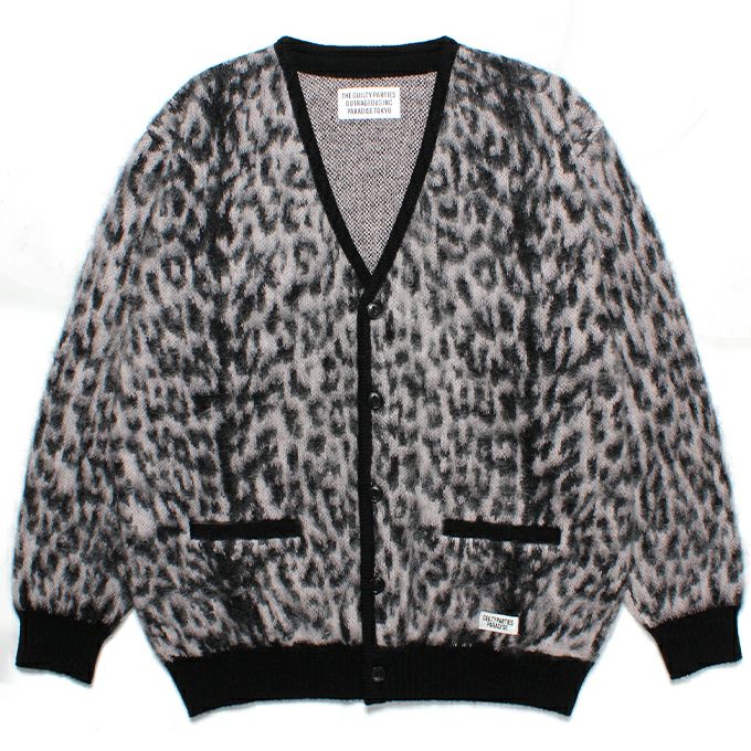 WACKO MARIA LEOPARD MOHAIR CARDIGAN | LOCKSTOCK/STLIKE