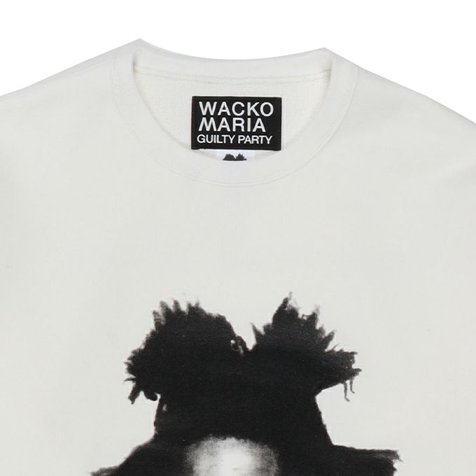 WACKO MARIA JEAN-MICHEL BASQUIAT / HEAVY WEIGHT CREW NECK SWEAT