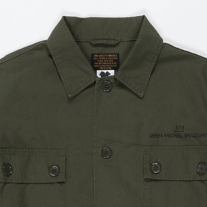 WACKO MARIA / ARMY SHIRT (TYPE-1)バスキア