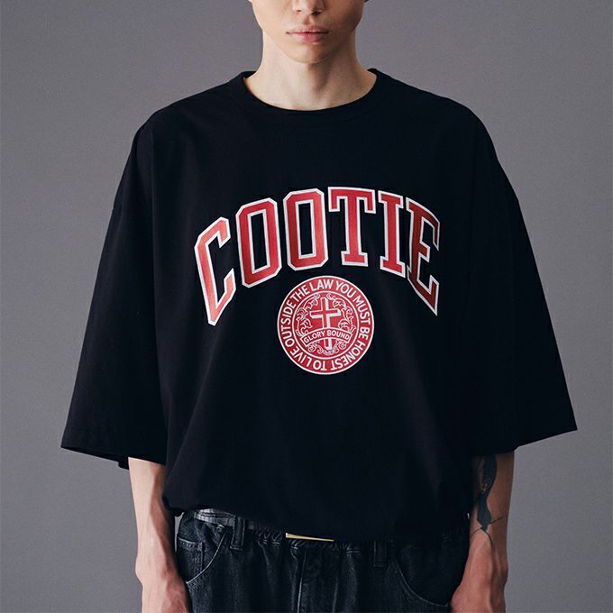 COOTIE PRODUCTIONS PRINT OVERSIZED S/S TEE (COLLEGE) | LOCKSTOCK/STLIKE