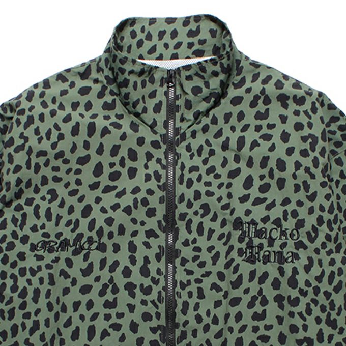 試着のみワコマリア グラミチGRAMICCI LEOPARD JACKET