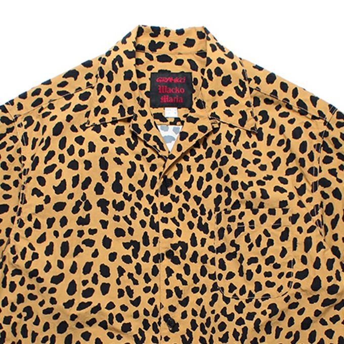 WACKO MARIA GRAMICCI / LEOPARD OPEN COLLAR SHIRT | LOCKSTOCK/STLIKE