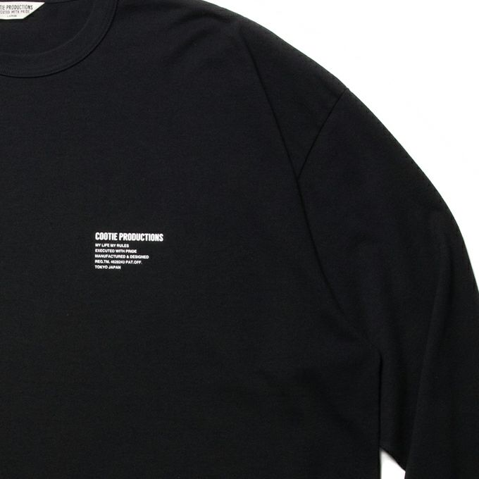 COOTIE PRODUCTIONS C/R SMOOTH JERSEY L/S TEE | LOCKSTOCK/STLIKE