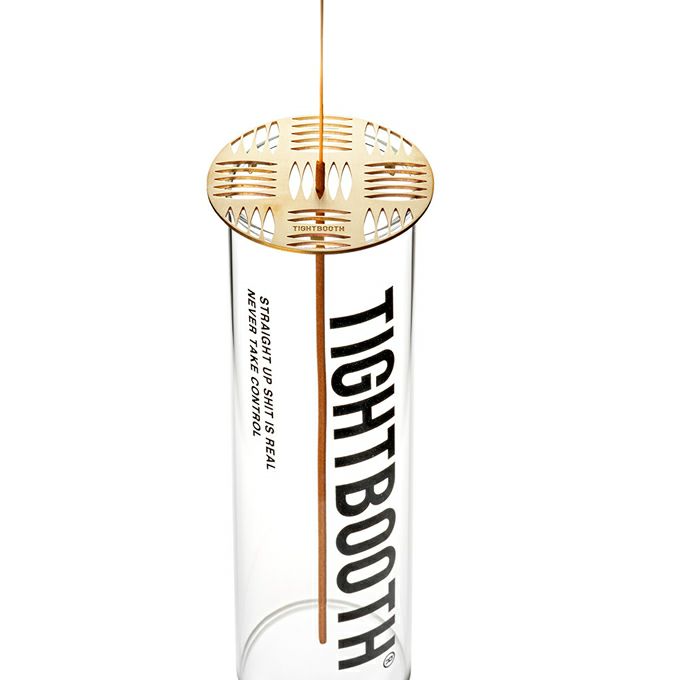 TIGHTBOOTH PRODUCTION GLASS INCENSE HOLDER | LOCKSTOCK/STLIKE