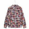 APPLEBUM Madras Patchwork Zip Up Shirt Jacket | LOCKSTOCK/STLIKE