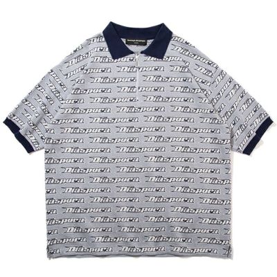 DIASPORA SKATEBOARDS ALL-Over knit Polo | LOCKSTOCK/STLIKE