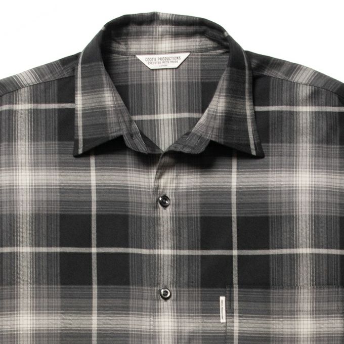 COOTIE PRODUCTIONS R/C OMBRE CHECK L/S SHIRT | LOCKSTOCK/STLIKE