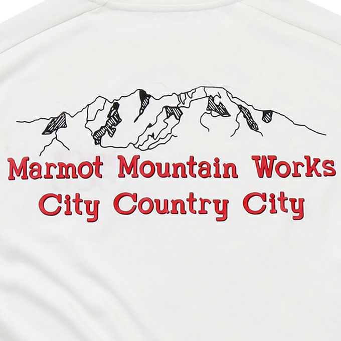 CITY COUNTRY CITY, × MARMOT BIG SIZE DRY T-SHIRTS