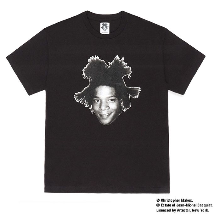 WACKO MARIA JEAN-MICHEL BASQUIAT / CREW NECK T-SHIRT ( TYPE-1