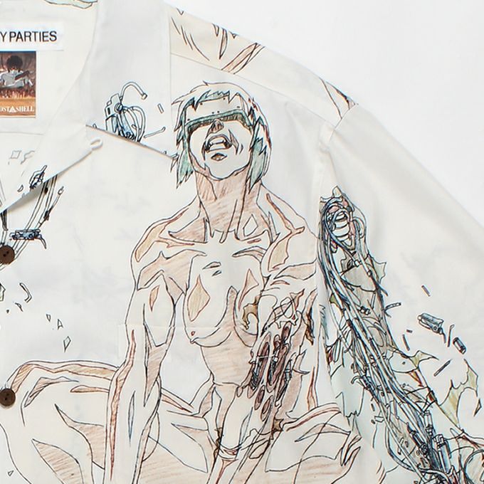 WACKO MARIA GHOST IN THE SHELL / 攻殻機動隊 / S/S HAWAIIAN SHIRT