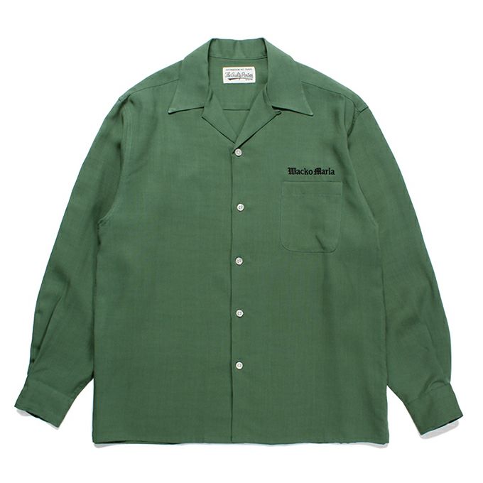 WACKO MARIA 50'S OPEN COLLAR SHIRT ( TYPE-2 ) | LOCKSTOCK/STLIKE