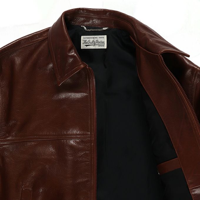 WACKO MARIA LEATHER JACKET | LOCKSTOCK/STLIKE