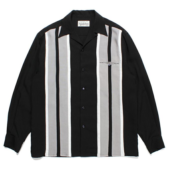 WACKO MARIA SWITCHING OPEN COLLAR SHIRT | LOCKSTOCK/STLIKE