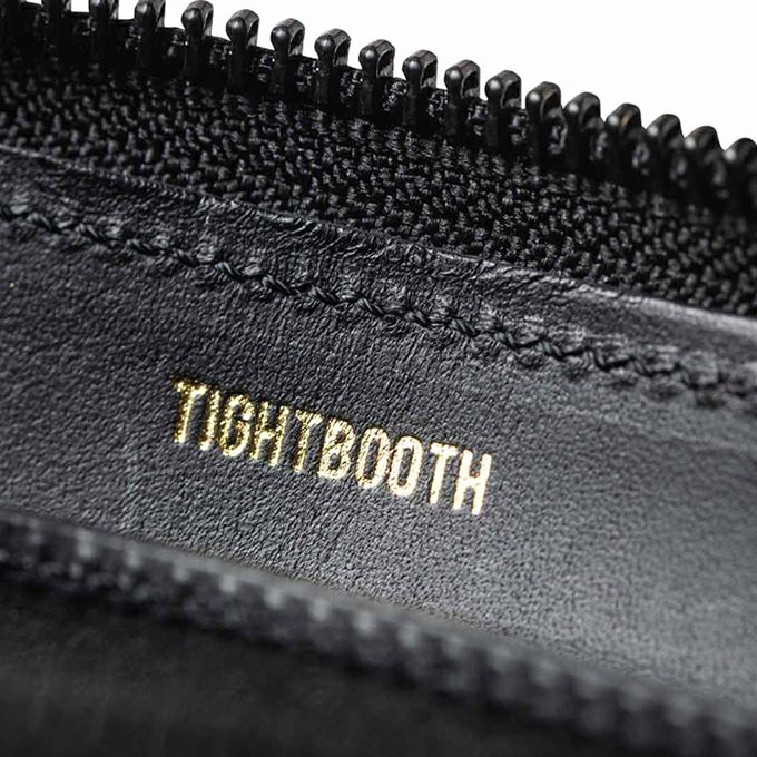 TIGHTBOOTH PRODUCTION LEATHER ZIP AROUND WALLET | LOCKSTOCK/STLIKE